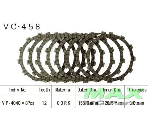 Koblingsplader VN800 ZX9R 