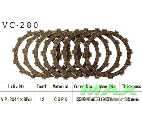 Koblingsplader YAMAHA XV920 YZF1000