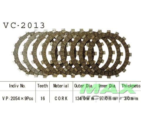 Koblingsplader *EVT USE: CK2332*