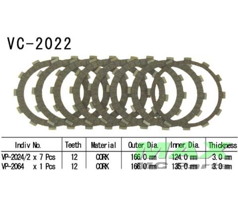 Koblingsplader YAMAHA YZFR1 YZF1000 R1