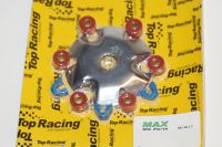 Bagplade til variator