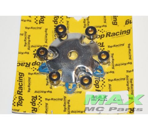 Bagplade til variator