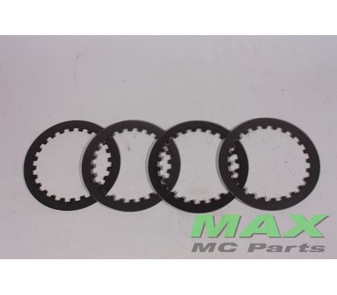 Stål-koblingsplader  4 stk