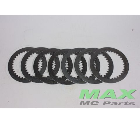 Stål-koblingsplader  7 stk