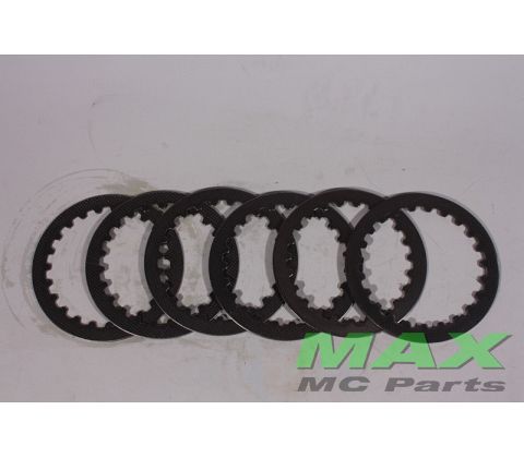 Stål-koblingsplader  6 stk