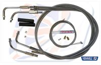 UNIVERSAL GASKABEL STÅL*SCREW FIT*HARLEY