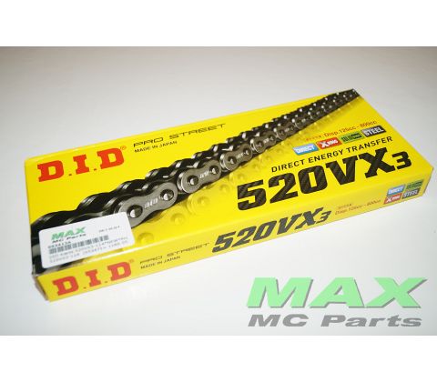 DID Kæde 520VX3-120*NEW*ProStreet X-ring