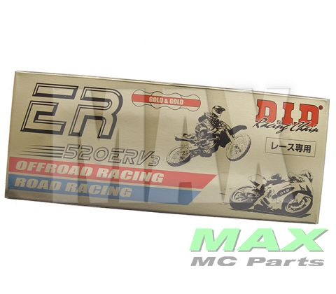 DID Kæde 520ERV3 -118 TopPro X-ring GULD