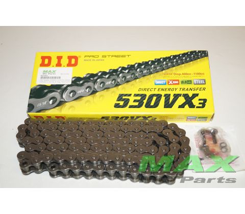 DID Kæde 530VX3-114 Pro Street X-ring 