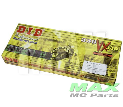 DID Kæde 530VX118 *USE: 053468* 