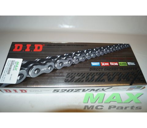 DID Kæde 520ZVMX -122  Pro Street X-ring