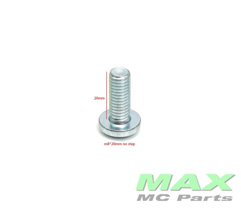 Bremseskive bolt M8x20mm (no reces)