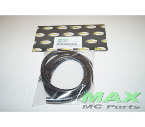 Tændkabel SORT 7MMx1METER SILIKONE