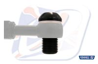 Banjo bolt M10x1,25 BLACK SINGLE