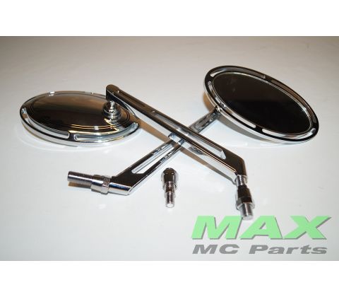CHROM SPEJLE-SÆT CUSTOM 10MM -15CM
