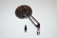 Chrom Spejl Højre/RH POLERET ALU 10MM