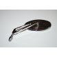 Chrom Spejl Venstre/LH POLERET ALU 10MM