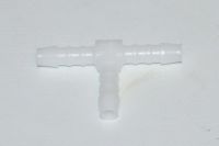 T-samling HVID - Ø3/16 SLANGE 5MM