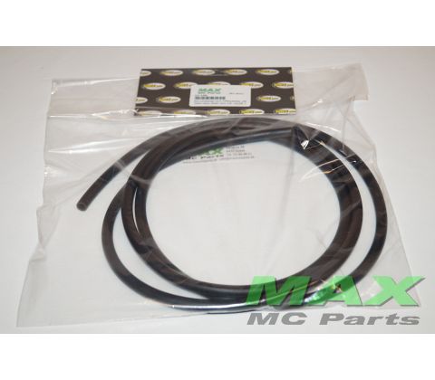 Benzinslange sort 5MMx9MMx 2M *BLYFRI*