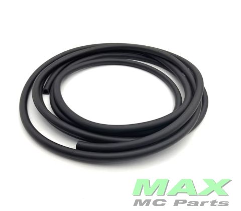 Sort silikone VACUUM 5MM/10MM/50CM