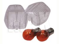 Klar blinklys glas m.pære(2PCS) CBR600F4