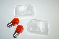 Klar blinklys glas m. pære GSXR / GSF