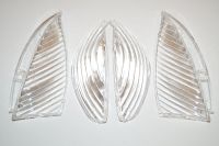 Blinkglassæt (4 stk.), klar