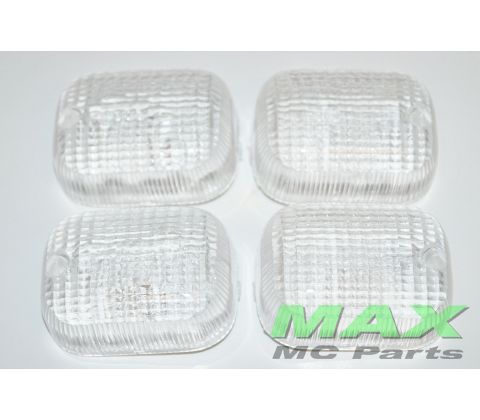 Blinkglassæt (4 stk.), klar