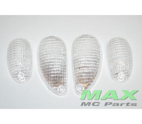 Blinkglassæt (4 stk.), klar