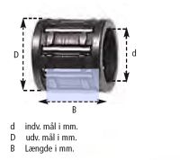 VESRAH Nåleleje 14x19x17 mm