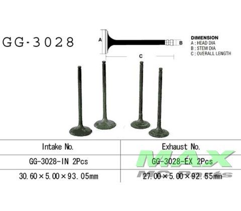 Udstødningsventil AN400 DR350 LTF500F