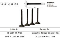 Udstødningsventil YAMAHA XJ650 XJ750 SEC
