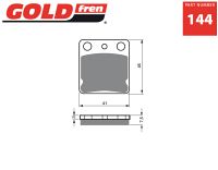 Gold-Fren Bremseklodser