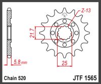 JT Forkædehjul - JTF1565.12 KX450F KLX45