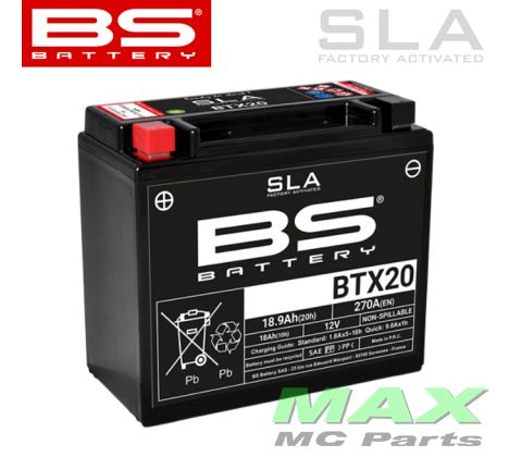 BS BATTERI *SLA* BTX20-BS/YTX20-BS