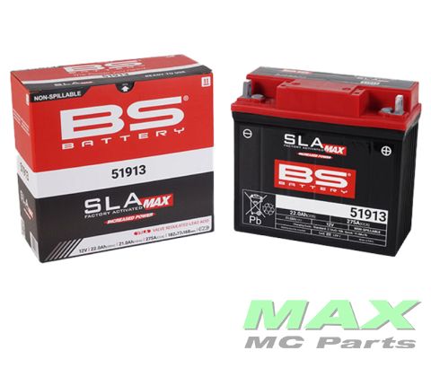 BS BATTERI *SLA-MAX* 51913 275cca BMW