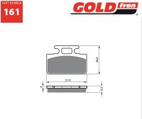 Gold-Fren Bremseklodser