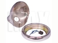 Lygtehus universal  7 CHROM W/ALL