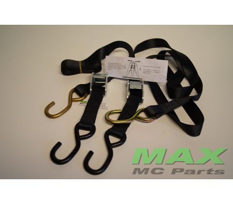 Stropper TIE DOWN - KRAFTIG - SORT/BLACK