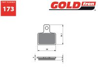 Gold-Fren Bremseklodser