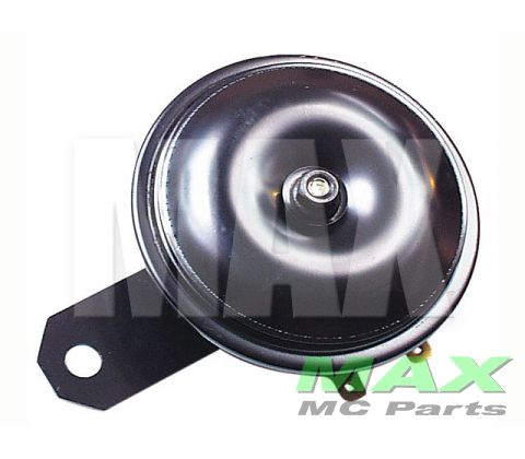 Horn BLACK Ø90MM 6VOLT