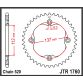 JT Bagkædehjul - JTR1760.36, STEEL