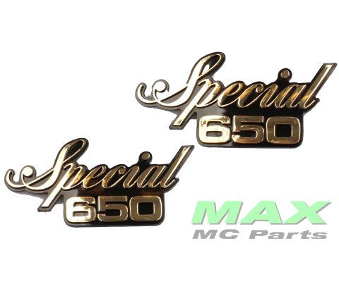 SIDE COVER EMBLEM SET XS650 SPECIAL