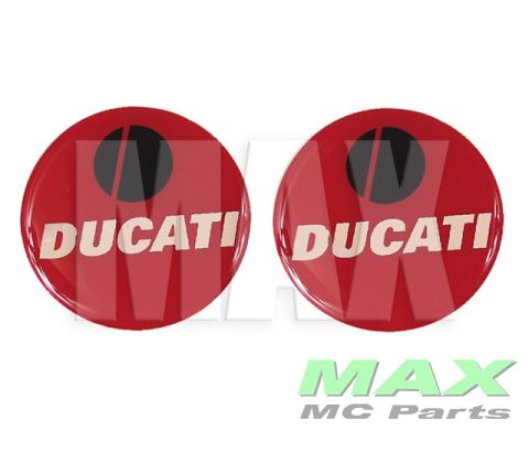 Logo  2 Stk  DUCATI 60 MM
