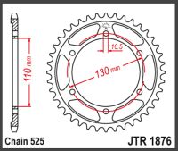 JT Bagkædehjul - JTR1876.44 GSXS1000 15-