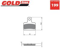 Gold-Fren Bremseklodser