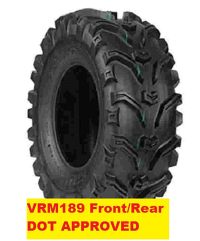 22x11-8 TL ATV Dæk VRM189 F/R DOT