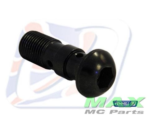 Banjo bolt M10x1,25 BLACK DOBBELT