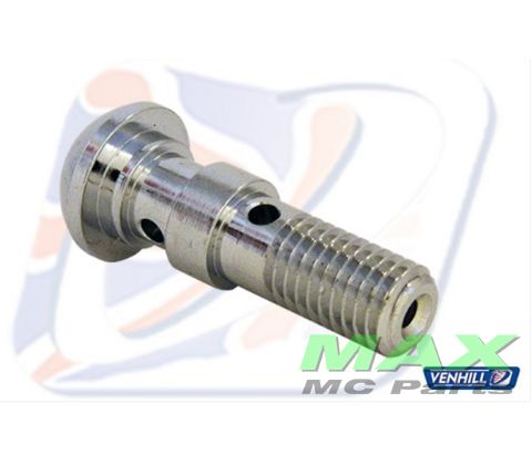 Banjo bolt 5/16 BSF CHROM DOBBELT