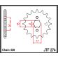 JT Fortandhjul - JTF274.14 HONDA CRF100 